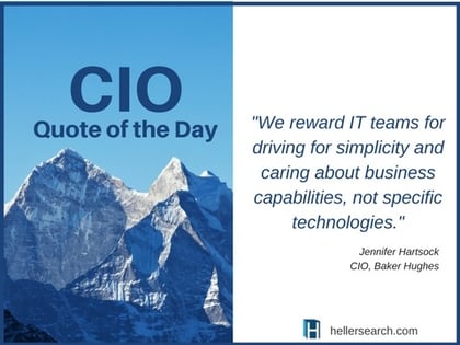 CIO Quote-simplicity and bus capabilities