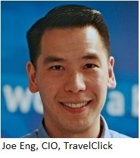 Joe Eng CIO Travelclick w name