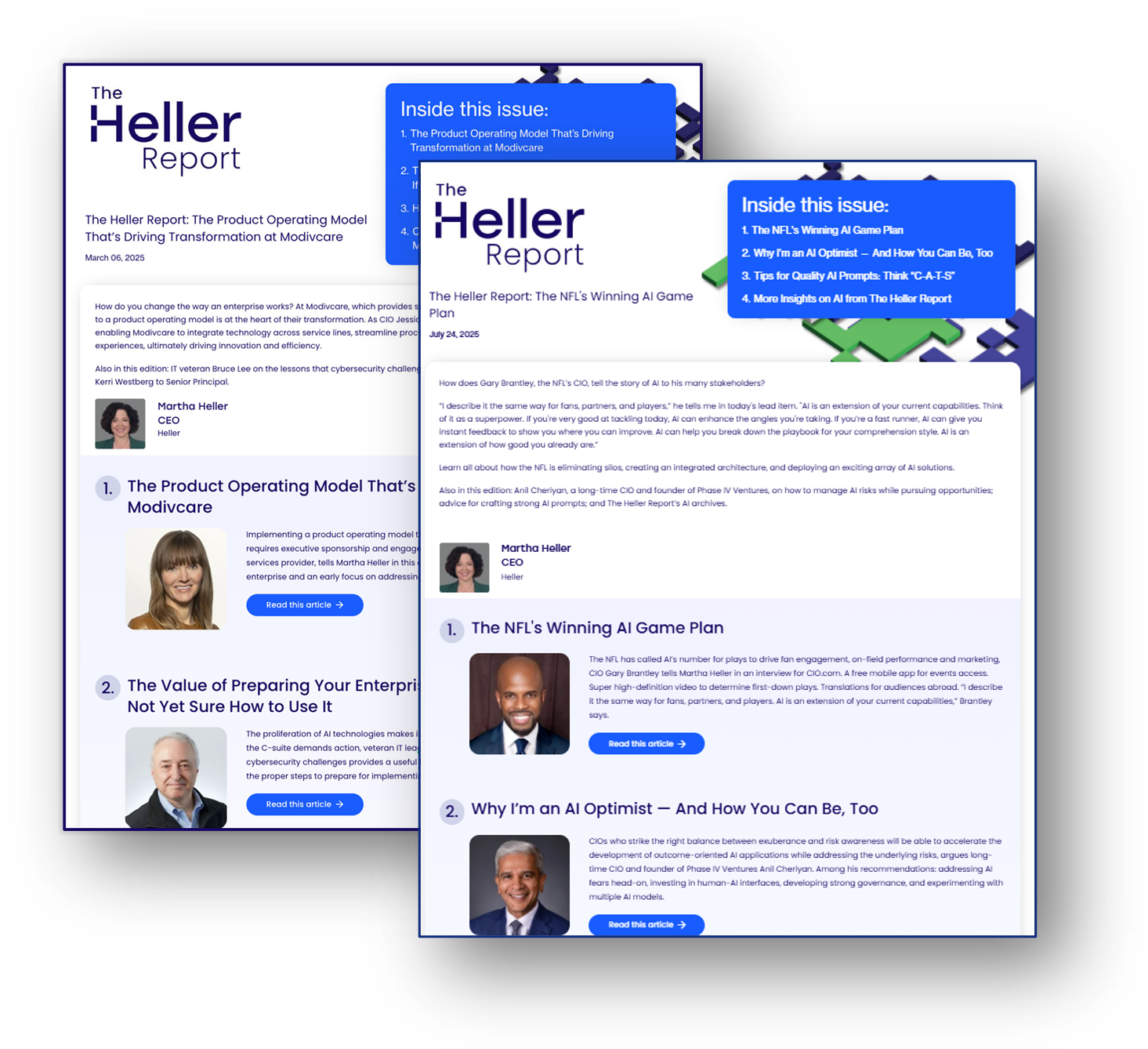 Heller Report cascade